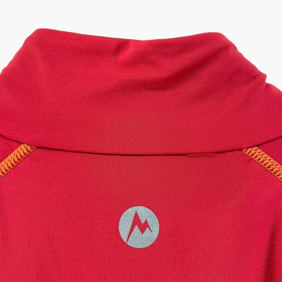 Marmot Red Quarter Zip‎ Lightweight Pullover - Picture 4 of 11
